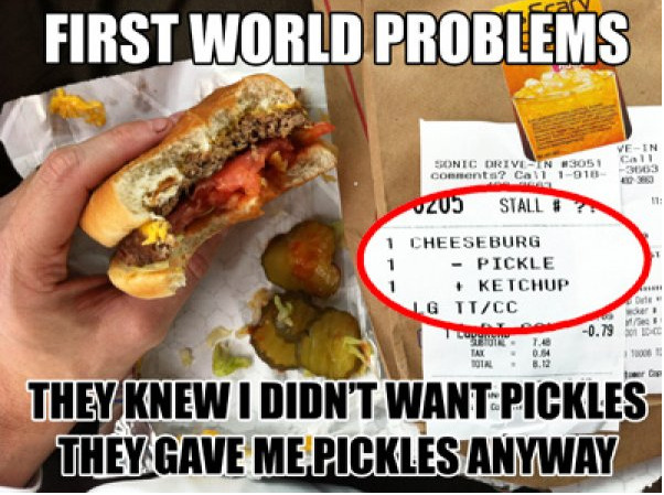 1st World Problem Memes To Help You Through Your Perfect Life