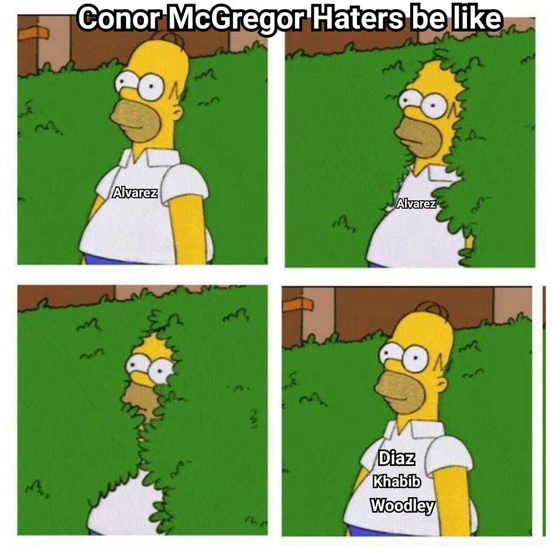 clean fortnite memes - Conor McGregor Haters be . Alvarez Alvarez Diaz Khabib Woodley