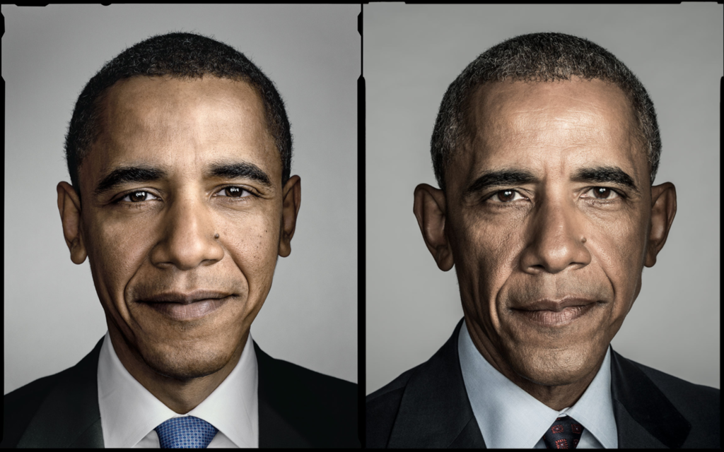 Obama before and after