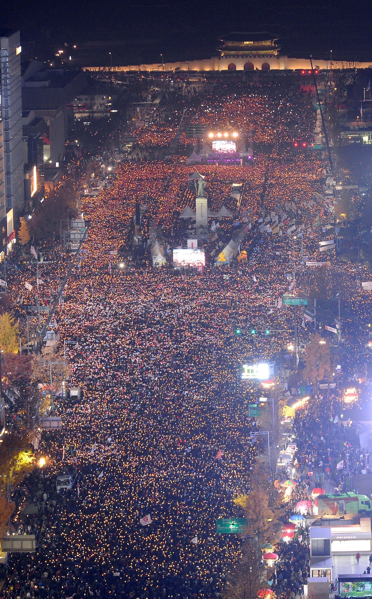 Meanwhile in Seoul, South Korea: Millions demand President Park Geun-hye’s resignation