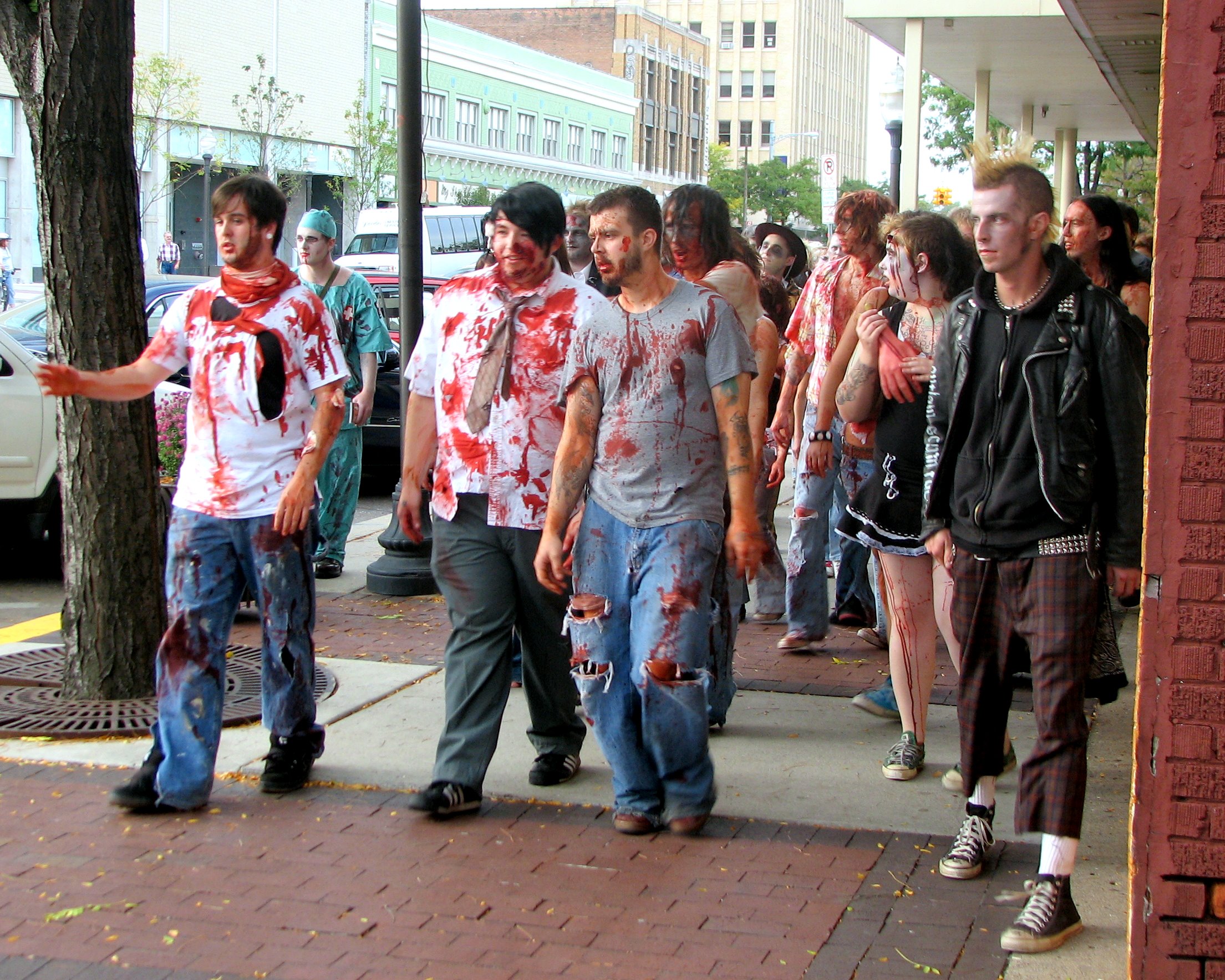 Zombie Horde Or Black Friday Mob?