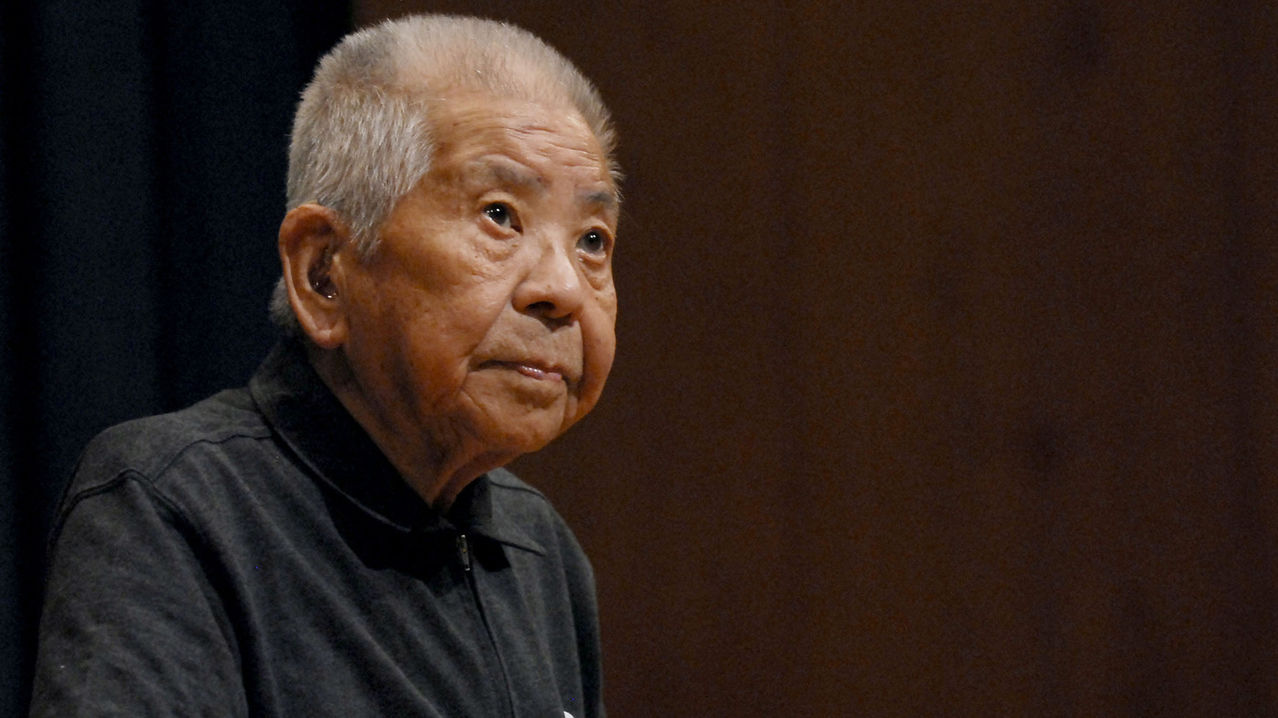 A man named Tsutomu Yamaguchi was on a business trip in Hiroshima when the atomic bomb dropped. He was wounded, but returned to his hometown of Nagasaki, where the second atomic bomb was dropped. He survived both blasts and lived to 93