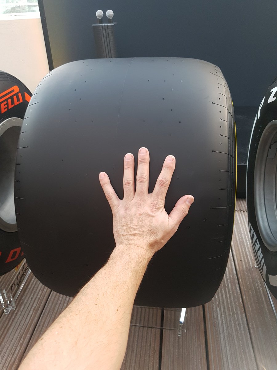 2017 Rear Soft F1 Tire