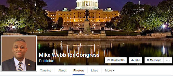 Virginia congressional candidate Mike Webb posted a message on Facebook along with a screenshot of his browser in early 2016. He intended to use the image to show how a staffing agency in Alexandria, Virginia, was closed down, but instead showed tabs that were open to porn on his browser. 

He was caught "red-handed," but later hinted it's okay because it boosted his social media engagement. In an another post, Webb said, "Lessons affirmed today include that we do expect our leaders to be examples of our highest ideals, but also, as we have seen for almost a year in non-traditional length posts, people are interested and motivated by truth and substance, not flash or even scandal." He then notes his social media growth — 25% growth in Facebook page likes in just one day! — and adds, "Perhaps, what doesn't kill you does make you stronger." 

Webb did not make it onto the general election ballot later in the year.