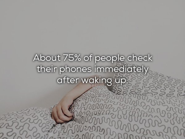 A few terrifying statistics about cell phone addiction