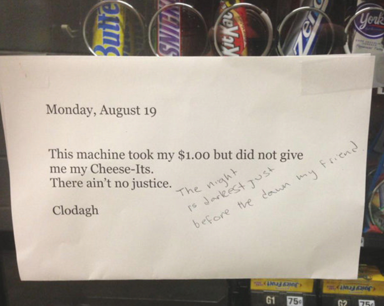 Hilarious Vending Machine Fails That Will Drive You Completely Insane