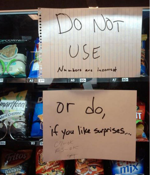 Hilarious Vending Machine Fails That Will Drive You Completely Insane