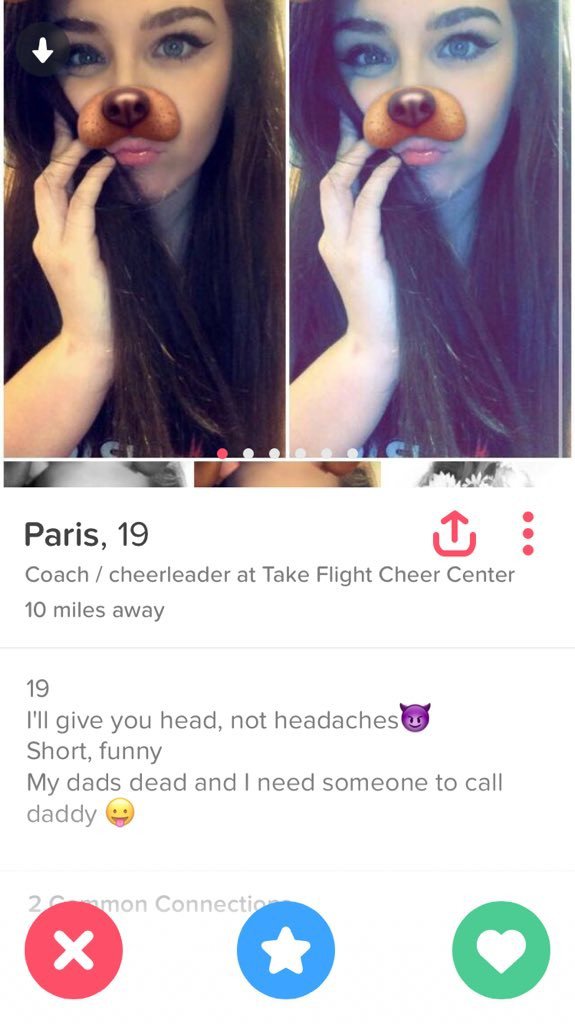 Creative Tinder bios will get you a long way