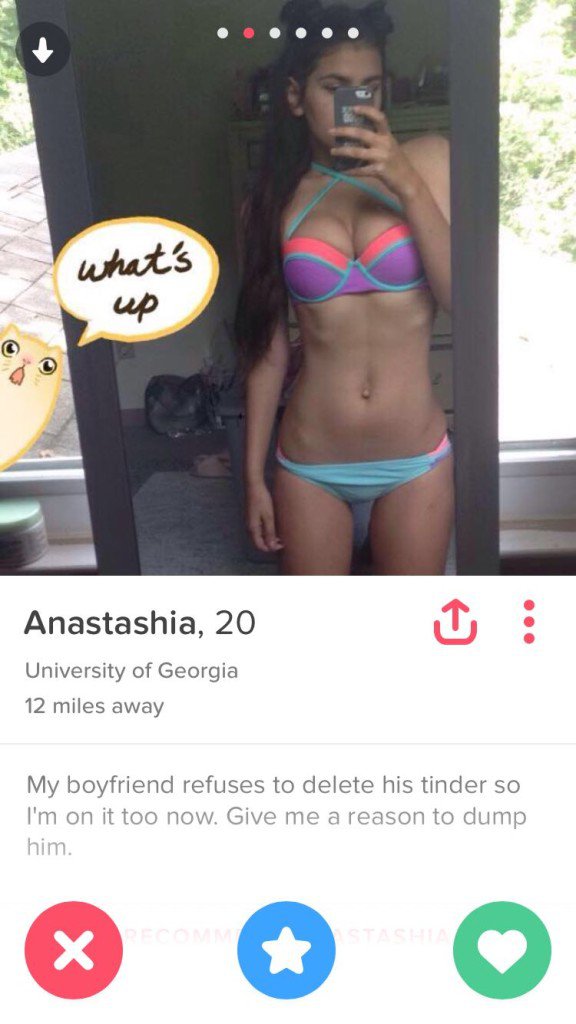 Creative Tinder bios will get you a long way