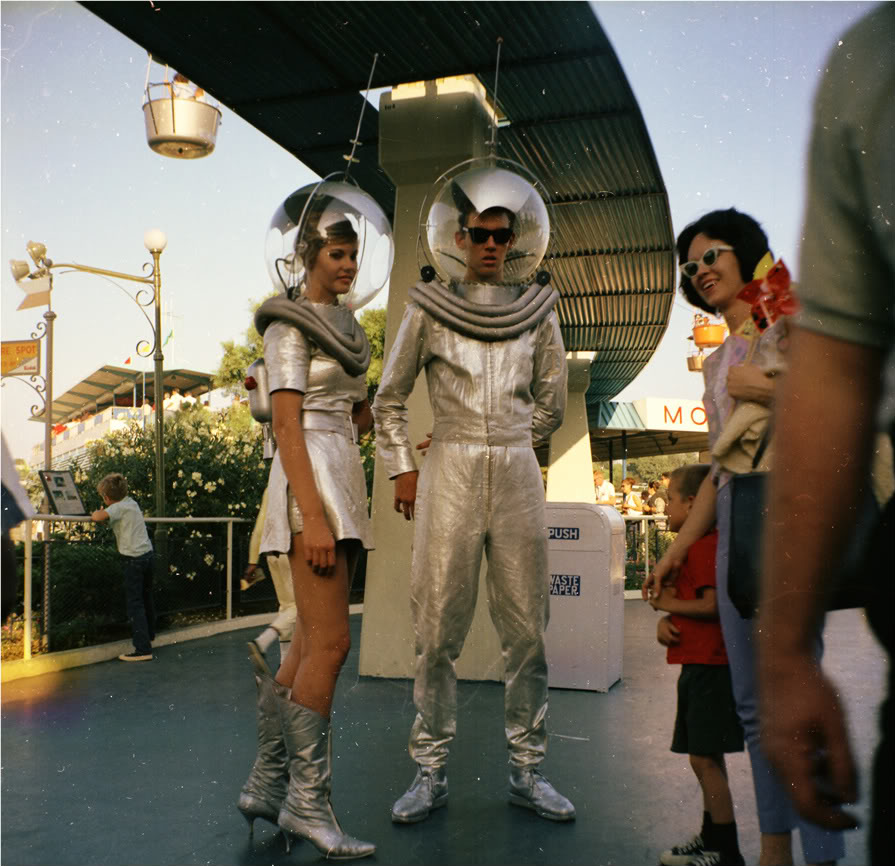 Space Man and Space Girl from Tomorrowland 1967