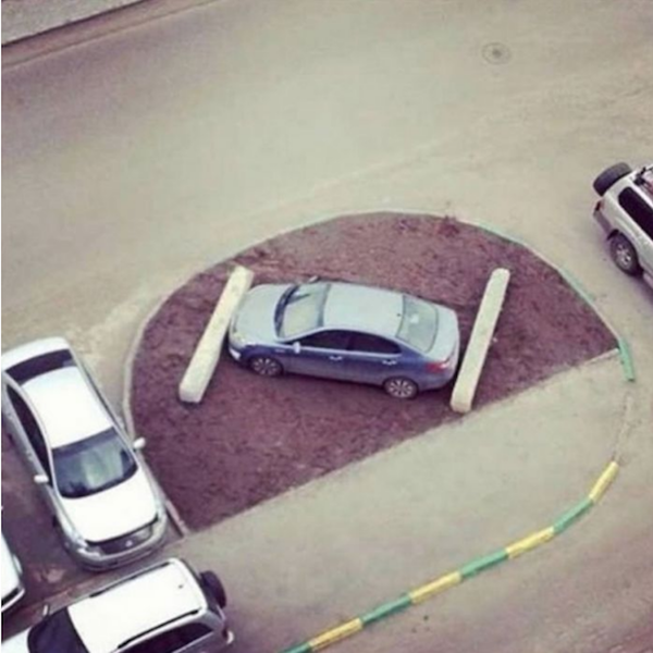 illegal parking revenge