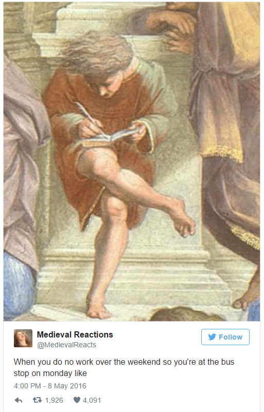 Times Twitter's 'Medieval Reactions' Described Your Life