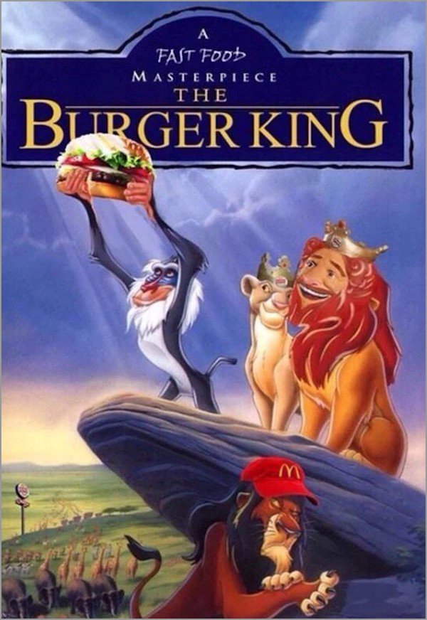memes - hamlet disney - Fast Food Masterpiece The Birger King