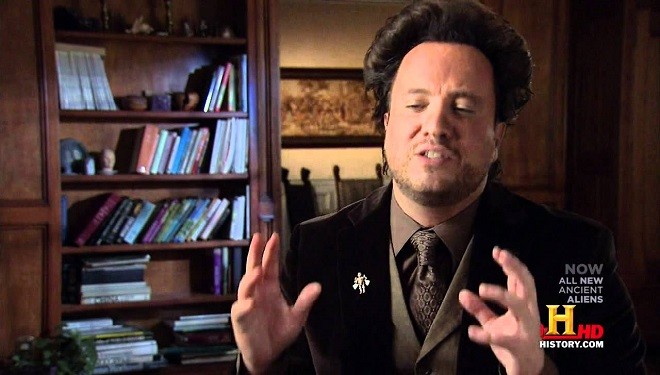 Giorgio A. Tsoukalos, famous meme and ‘Ancient Aliens’ expert, has no academic background in any field relevant to the show. Instead, he holds a bachelor’s degree in sports information and was previously a bodybuilder promoter.