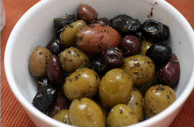 Black and green olives are actually the same fruit, just at different levels of ripeness.