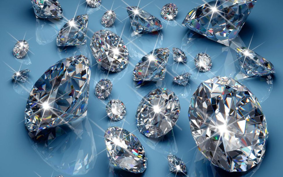 Some of the biggest and clearest diamonds probably formed in liquid metal hundred of miles below the surface of Earth.