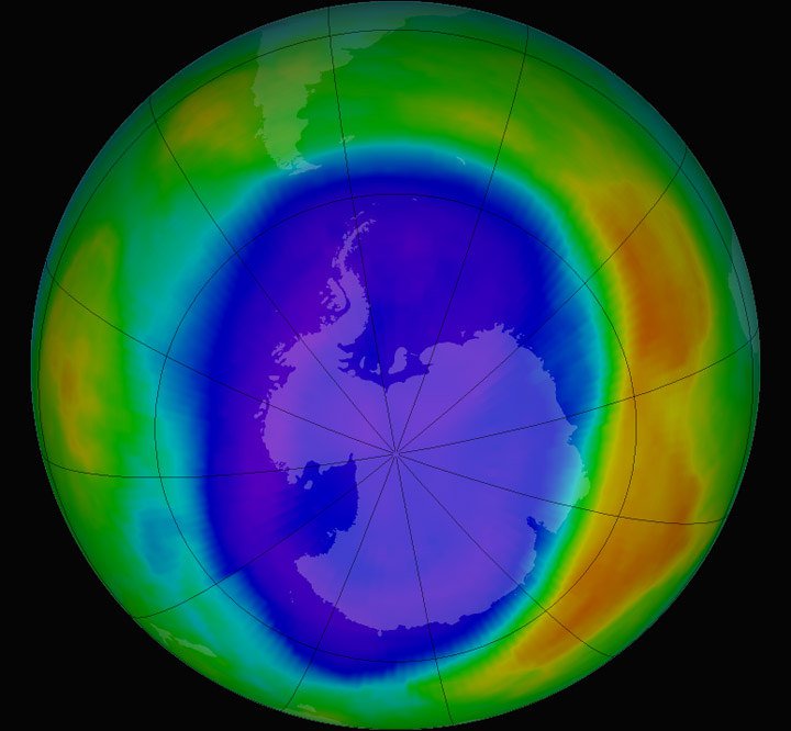 The Antarctic ozone hole is finally showing signs of healing, nearly 30 years after the Montreal Protocol came into effect.