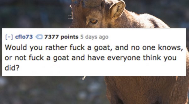 28 Near Impossible 'Would You Rather' Questions