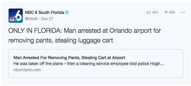 21 headlines prove why Florida is as weird as it gets