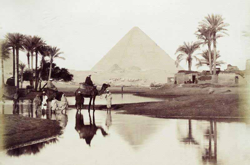 The ancient Egyptian year began with the annual flooding of the Nile.