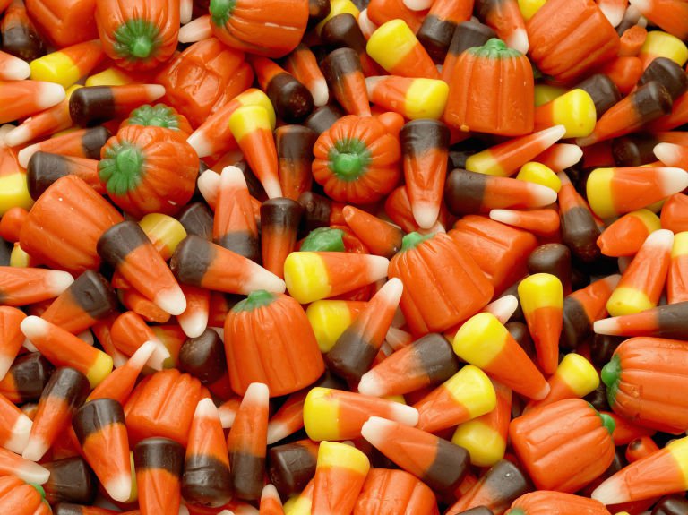 candy corn halloween candy