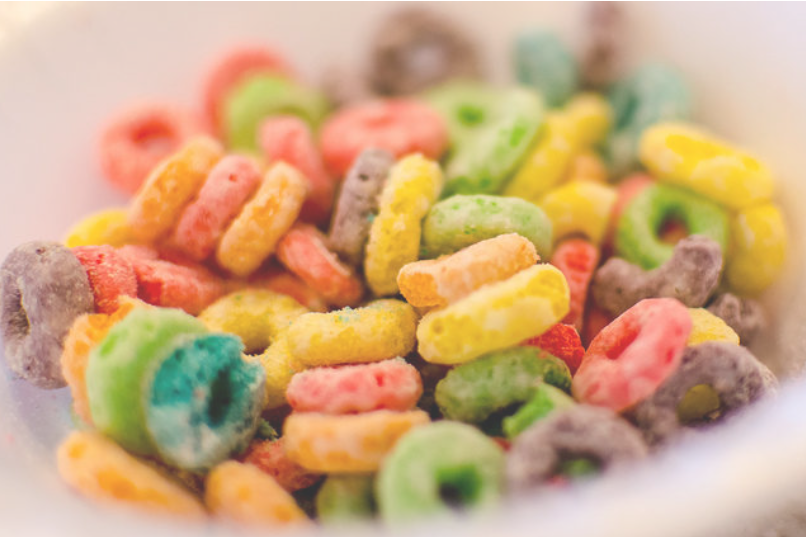 Despite the color difference, all Froot Loops taste the same.