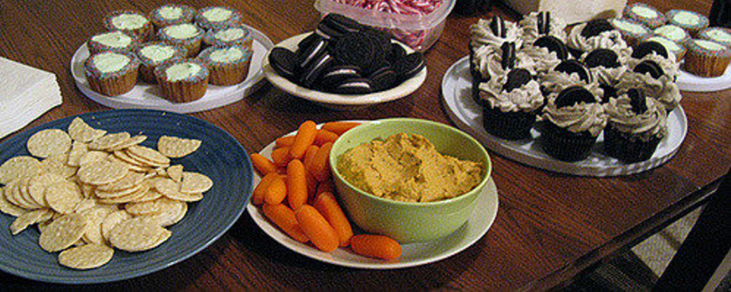 Double-dipping your foods isn't any worse than dipping them only once.