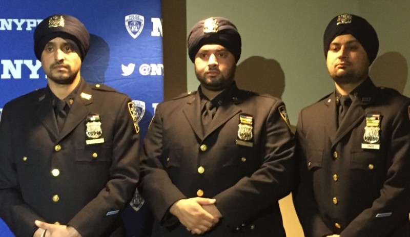 Sikh NYPD officers now have the uniform option of full turbans