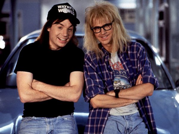 Wayne’s World.
On Valentine’s day of 1992, the SNL sketch graduated to a feature film, and the world was forever grateful. The movie was such a success that it single-handedly made “Bohemian Rhapsody” by Queen really, really cool.
