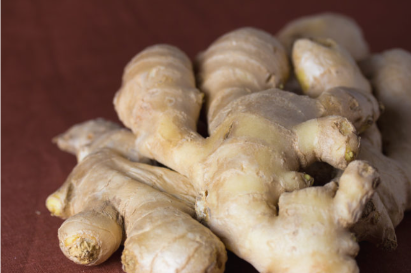 It's easier to peel ginger with a spoon than a knife or veggie peeler.