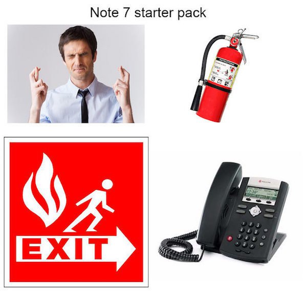 Note 7 starter pack Exit