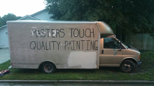 commercial vehicle - Masters Touch Quality Painting