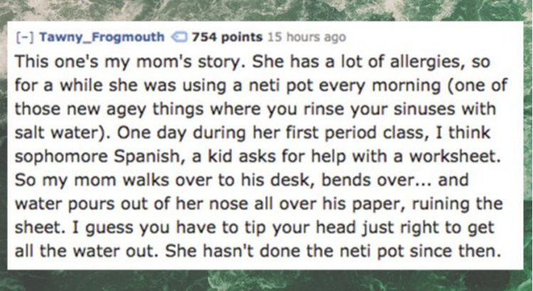 12 of the Most Embarrassing Things Teachers Have Done In Front of Their Class