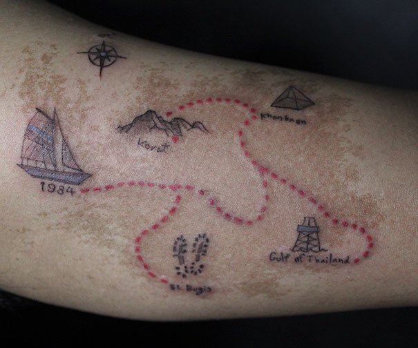 30 Unwanted birthmarks covered up with brilliant tattoos