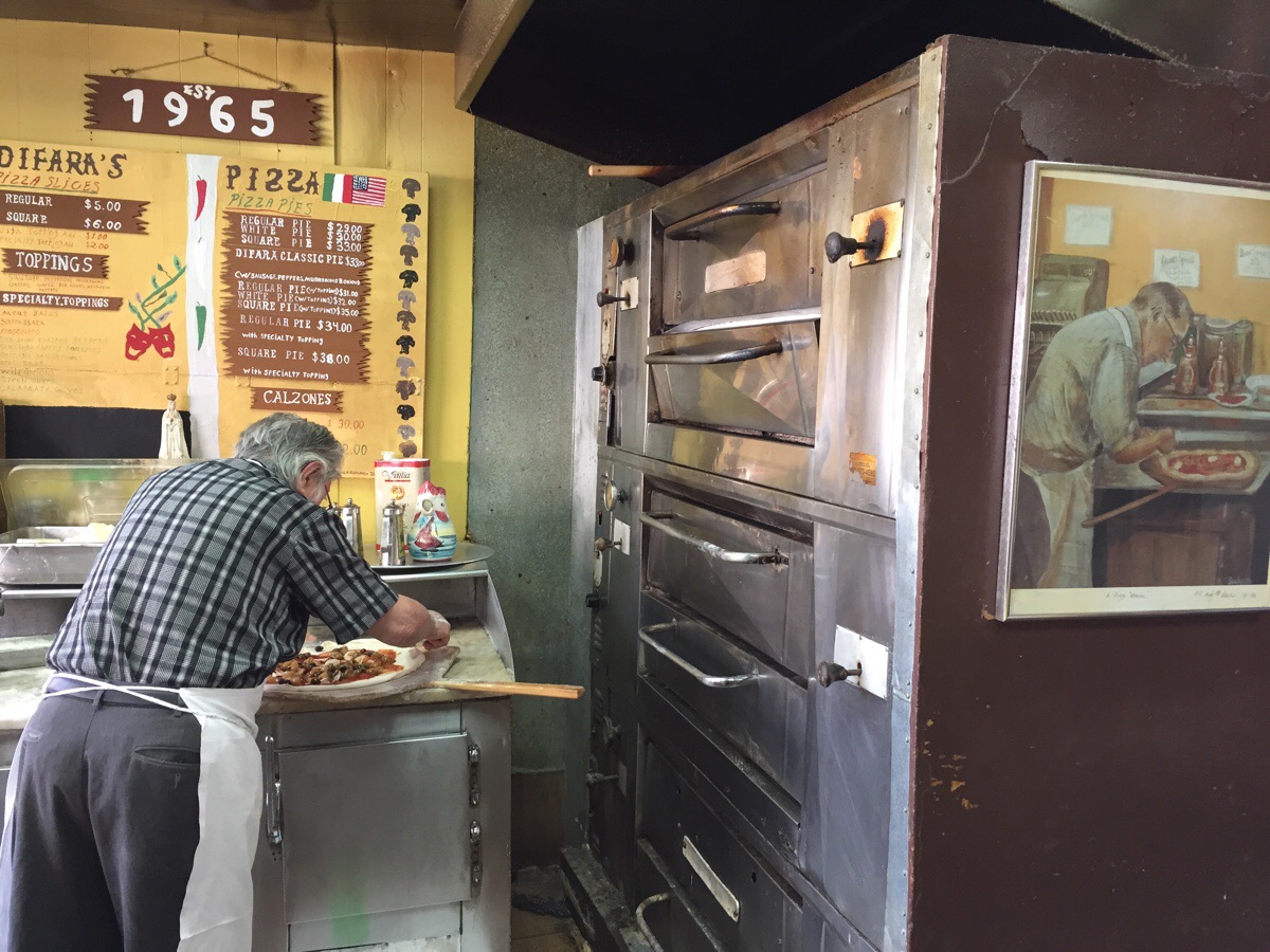 This man has been making pizzas since 1965 in Brooklyn, NY…$5 For A Slice!