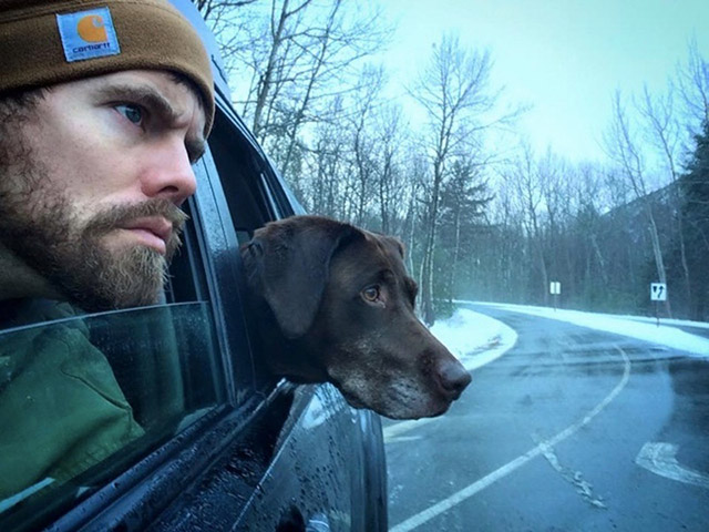 Guy Takes His Terminally Ill Dog On A Farewell Trip Of A Lifetime