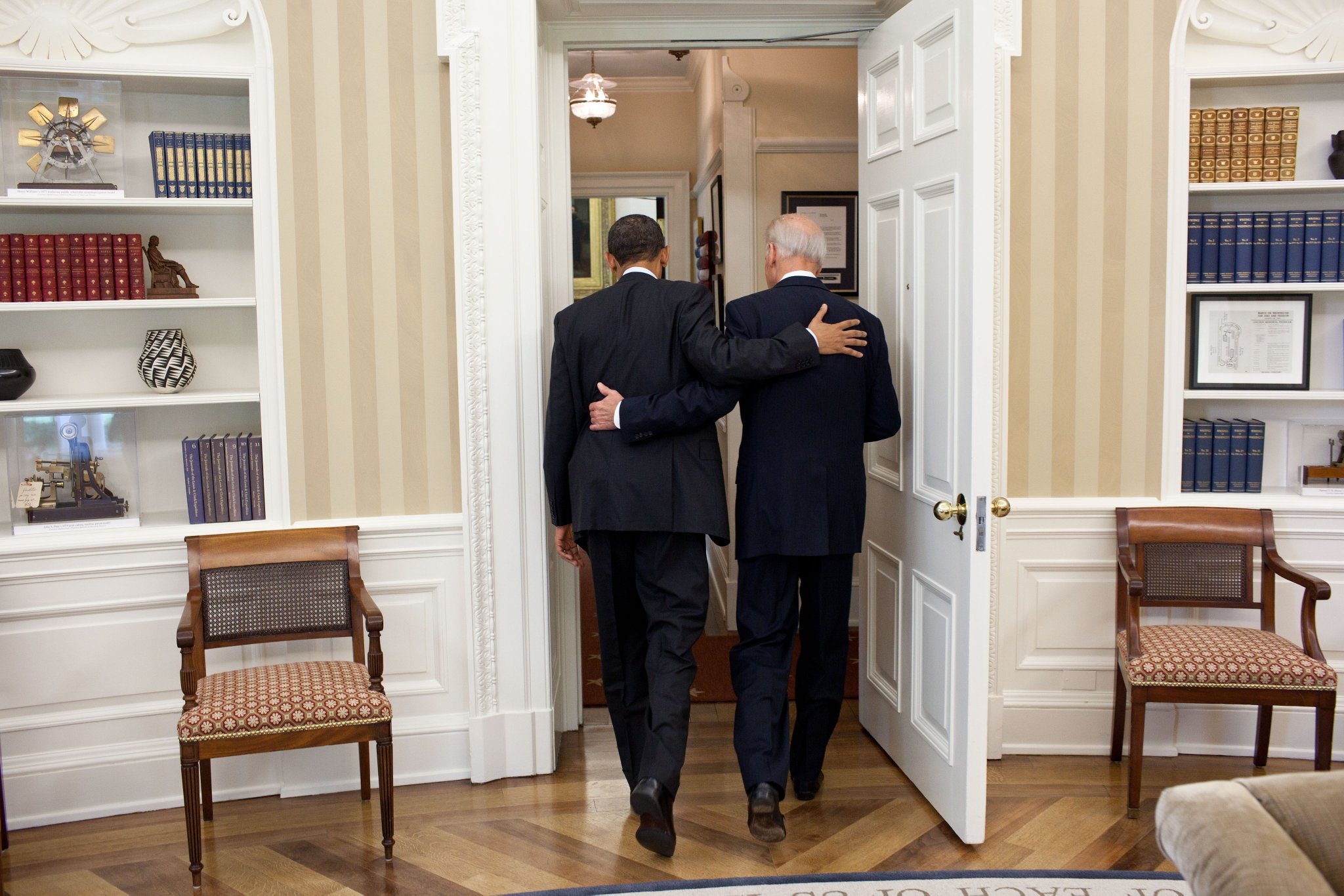 “Not just because you have been a great Vice President, but because in the bargain, I gained a brother.” — POTUS
