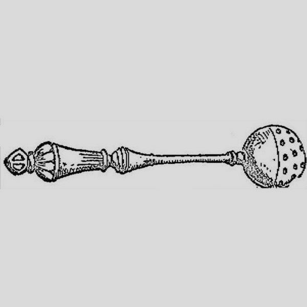 The Lead Sprinkler.
It looks like a rattle or if you’re the church-going type, it’s similar to the holy water sprinkling wand. Except this was filled with boiling material (lead, acid, water) and sprinkled over the victim. Usually the eyes and face were the first areas to get ‘sprinkled.’