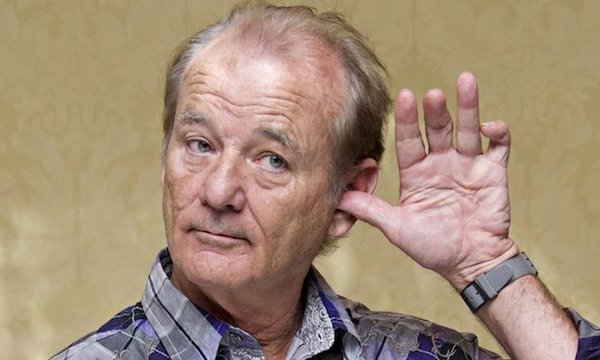 “About 10 years ago (I was 12) I was walking through the big Toys R Us store in Times Square when I saw Bill Murray stroll passed me. No one else seemed to notice him. I gathered up the courage and said to him: “Mr. Murray, I’m a huge fan of yours and I’d kill myself later if I didn’t at least walk up to you and shake your hand.” He grabbed my hand, shook it and said “Well, you kids will all find some way to kill yourselves anyway, so I better shake your hand now.” Still cracks me up.”