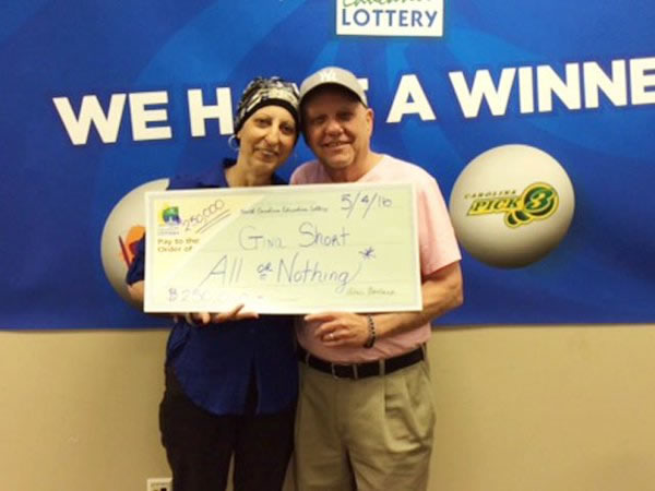 North Carolina Lottery officials said a woman who has been battling breast cancer for six years won the lottery two times in the past three years. 

Gina Short, from Mecklenburg County, claimed her $250,000 All or Nothing prize in May 2016— just months after she snagged $1 million in the Ultimate Millions second-chance drawing. “We're still in disbelief mode,” she said.

Short, who is currently undergoing chemotherapy for breast cancer, celebrated another $1 million victory in February of the same year.