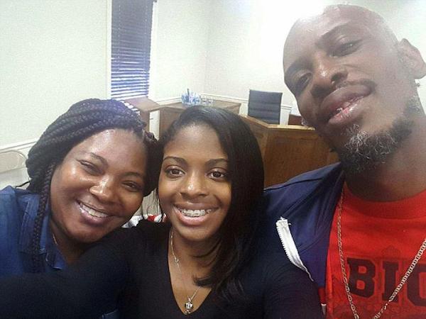 A girl who was stolen at birth 18 years ago met her biological parents for the first time in January 2017 in an emotional reunion at a South Carolina police station.

Kamiyah Mobley met birth parents Craig Aiken and Shanara Mobley at the Walterboro Police Department. She was only eight hours old when a woman posing as a nurse snatched her from a Florida hospital in July 1998.

Mobley grew up in rural South Carolina as a young girl named Alexis Manigo. She had no way of knowing that the woman who raised her was her kidnapper, Gloria Williams, 51. Williams had reportedly suffered a miscarriage about a week before she drove from South Carolina to a Florida hospital, where she allegedly snatched the newborn. At the time, police launched a massive search for the missing baby and received thousands of tips over the years—but the infant was not found.

Williams was arrested after the National Center for Missing and Exploited Children received a tip that it passed along to authorities. She's been charged with kidnapping and interference with custody and could face up to life in prison if convicted.