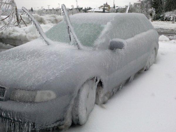 According to these cars, it’s f***ing freezing outside