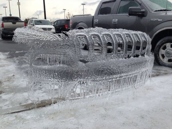 According to these cars, it’s f***ing freezing outside