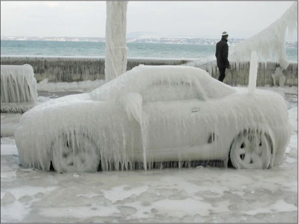 According to these cars, it’s f***ing freezing outside