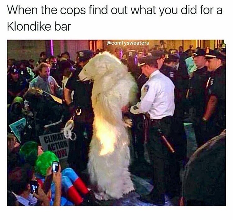 memes - cops find out what you did - When the cops find out what you did for a Klondike bar