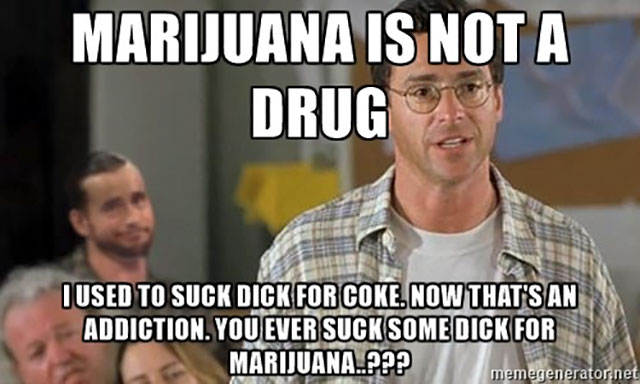 royal palace - Marijuana Is Not A Drug I Used To Suck Dick For Coke.Now That'S An Addiction. You Ever Suck Some Dick For Marijuana.??? memegenerator.net