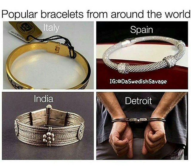 belt - Popular bracelets from around the world Spain Italy Ig Swedish Savage India Detroit wise Cee