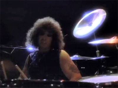 drummer twisted sister gif