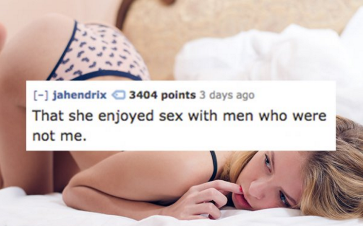 sleep - jahendrix 3404 points 3 days ago That she enjoyed sex with men who were not me.
