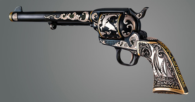 Tiffany Revolver from 1892